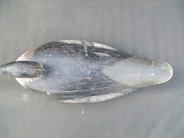 Maine Merganser working decoy with weight