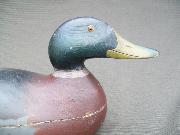 Mason Premier Mallard Drake, Original Paint, with Premier stamp on bottom