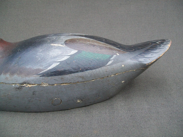 Mason Premier Mallard Drake, Original Paint, with Premier stamp on bottom