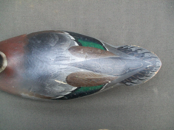 Mason Premier Mallard Drake, Original Paint, with Premier stamp on bottom