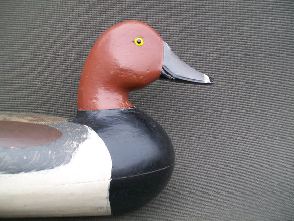 Elliston Red Head Duck Decoy, Circa early 1900's  (#1544)