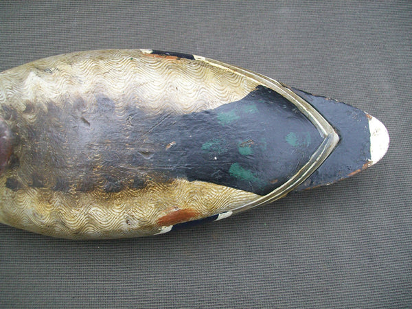 Early Charlie Walker Mallard Drake with Weeks paint