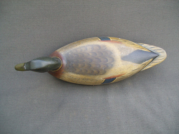 Mike Vallero Mallard Drake, Circa 1930's (#1582)