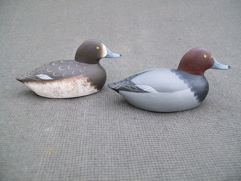 Ray Schalk Mini Red Heads Pair, Mason Replicas (#1584)