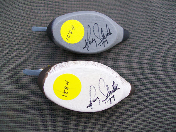 Ray Schalk Mini Red Heads Pair, Mason Replicas (#1584)