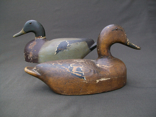 Burton Lange Mallards Pair, Original Paint