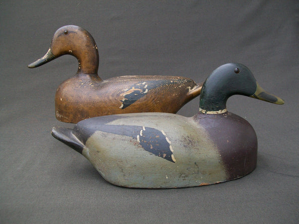 Burton Lange Mallards Pair, Original Paint