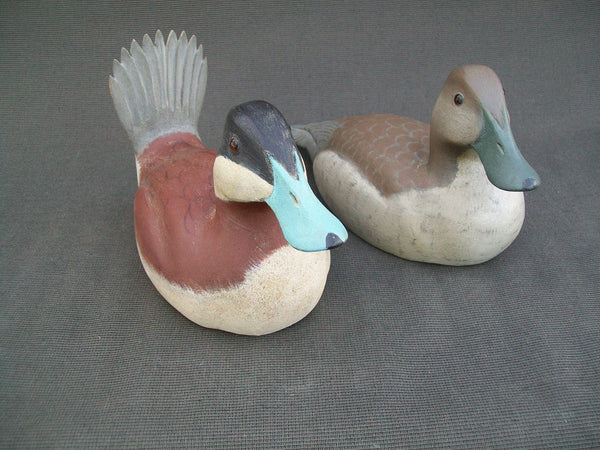 L.T. Ward Ruddy Ducks painted by Fred Destri
