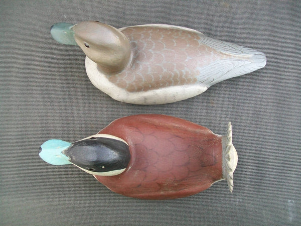 L.T. Ward Ruddy Ducks painted by Fred Destri