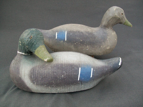 Animal Trap Mallards Pair, Sleeper Drake  (#1763)