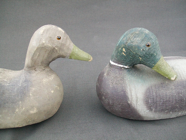 Animal Trap Mallards Pair, Sleeper Drake  (#1763)