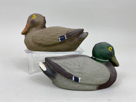 Rare Paper Weights- Carry Lite Salesman Sample Pair with Labels (#1839)