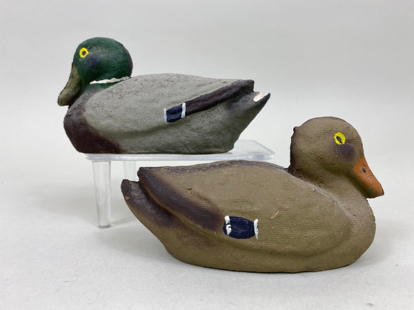 Rare Paper Weights- Carry Lite Salesman Sample Pair with Labels (#1839)