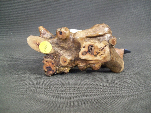 Miniature Standing Pintails on driftwood by Bill Ellena