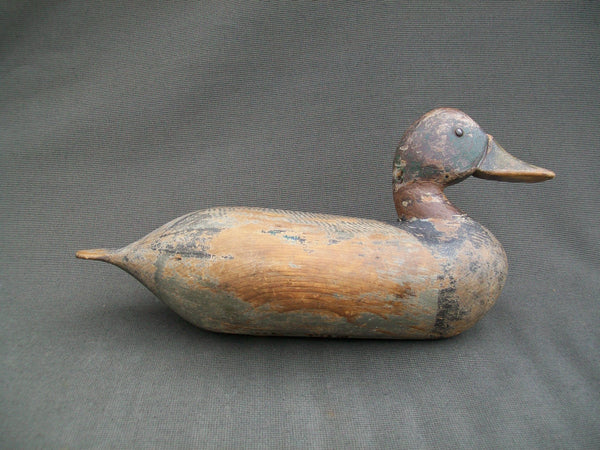 Solid Body Canvasback- "DE TON" brand on bottom- Circa 1920's