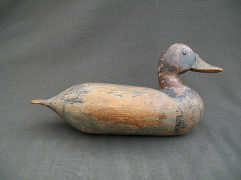 Solid Body Canvasback- "DE TON" brand on bottom- Circa 1920's