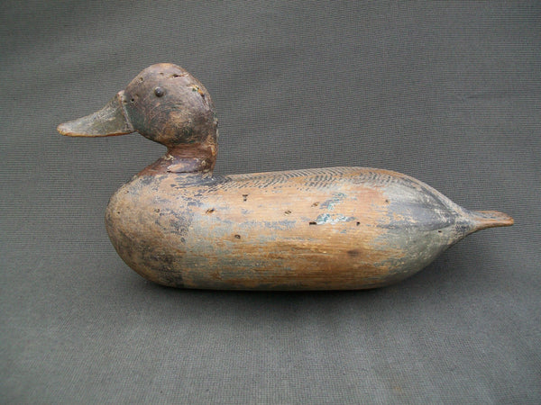 Solid Body Canvasback- "DE TON" brand on bottom- Circa 1920's