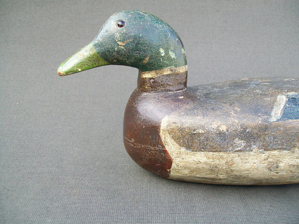 Illinois River Mallard, Circa 1930's, Original Paint  (#1957)
