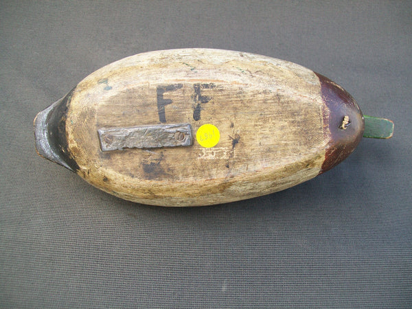 Illinois River Mallard, Circa 1930's, Original Paint  (#1957)