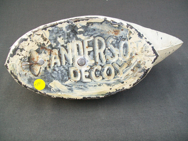 Rare Anderson Metal Pintail Duck Decoy - San Francisco, Circa 1920's