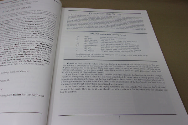 19th Century Fishing Lures by Arlan Carter, numbered, signed, in case