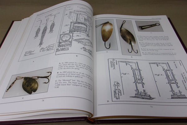19th Century Fishing Lures by Arlan Carter, numbered, signed, in case
