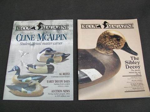 Past Issues of Decoy Magazine Sibley and Cline McAlpin