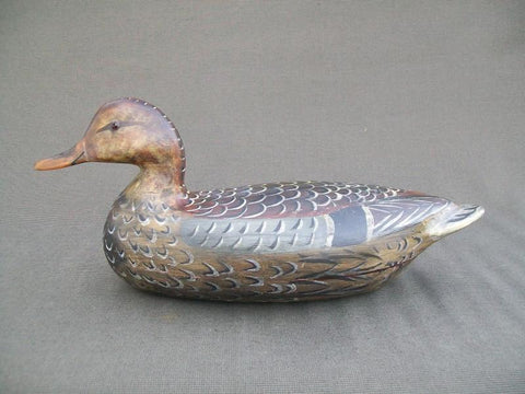 Illinois River Mallard Hen Working Decoy