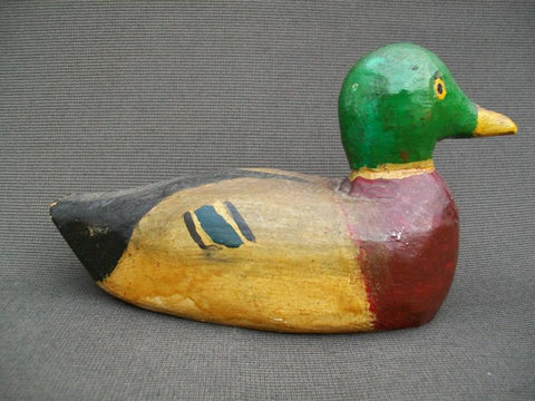 Mississippi River third size Mallard Drake original paint