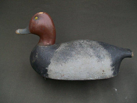 Michigan Drake Redhead with keel and weight (#815)