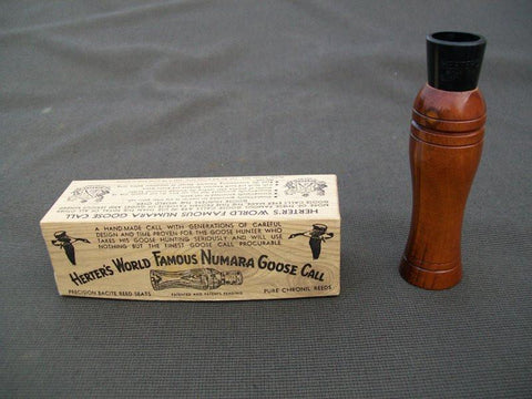 Herters Numara Goose Call in box with papers