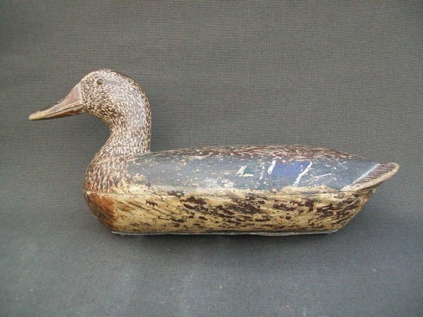 Henry Holmes Mallard Hen repainted by Julius Busto with weight