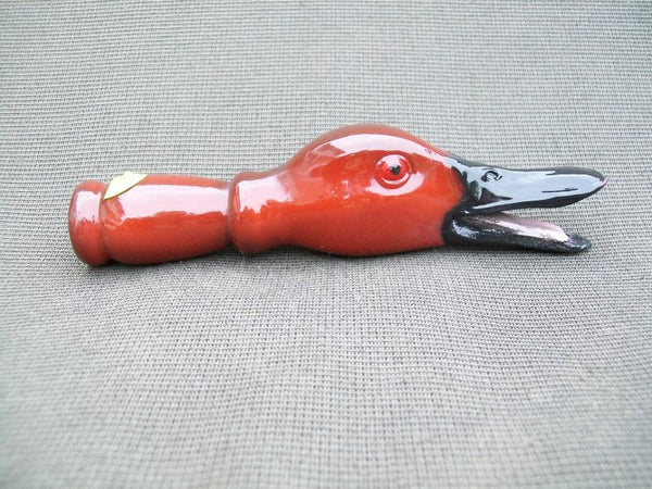 Unique Cinnamon Teal Duck Call by L.J. Walton- signed, dated