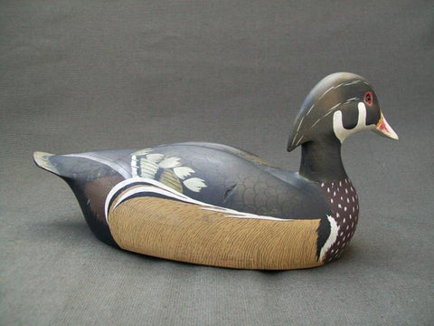 Ken Harris Wood Duck slightly turned head