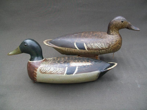 Fantastic Pair of Bert Graves Mallards Original Paint with weights
