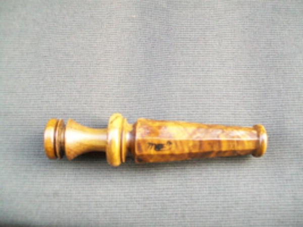 Marv Meyer Hand Carved Duck Call with insignia