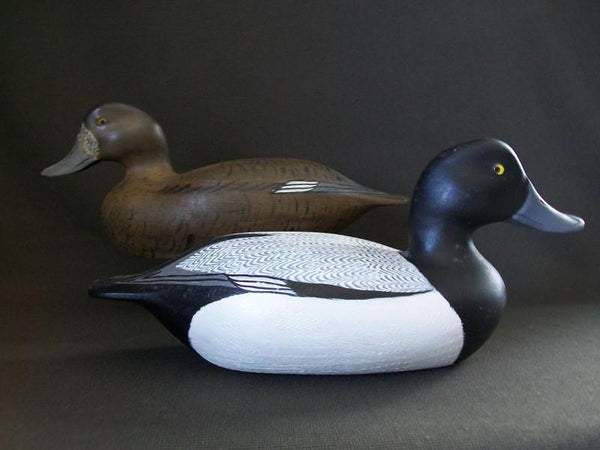 Virgil Lashbrook Blue Bills Pair Signed