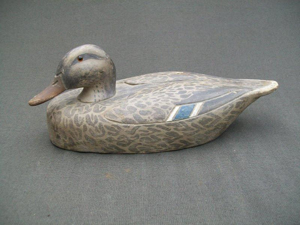 Al Ries Trudux Mallard Hen with weight Original Paint