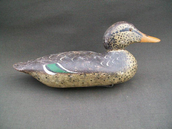 Mason Detroit Grade Mallard Hen Original Paint Glass Eyes