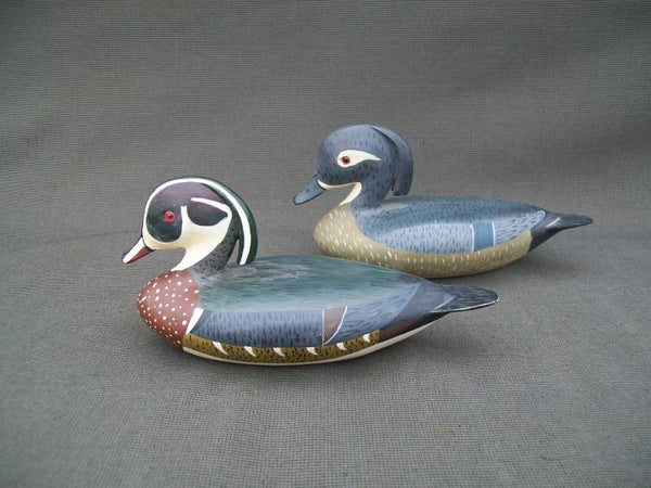 Wilfred Bush Woodducks Pair Third Size