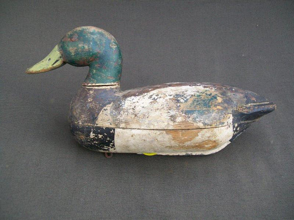 George Kessler Bluebill painted as a Mallard Drake with original weight