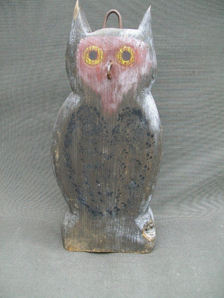 Folky Solid Wooden Owl