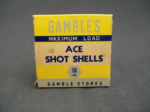 Gambles Maximum Load Ace Shot Shells Box 16GA