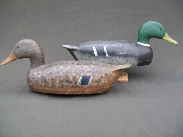 Leo "Bud" Haber Wisconsin Mallard Rig Mates Original Paint with weight