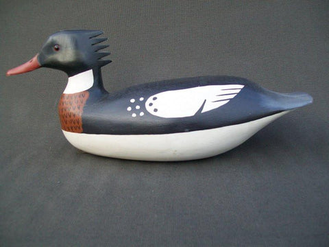 H V Shourds III Red Breasted Merganser signed and stamped