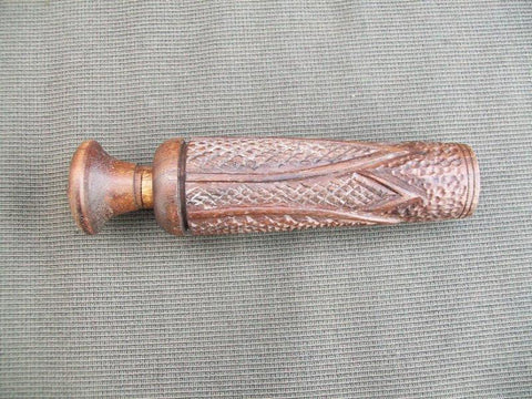 Nicely carved Don Faigley Wooden Duck Call