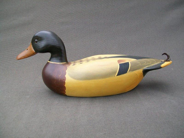 Bob Weeks Full Size Mallard Drake Comb Painting Stamped on Bottom