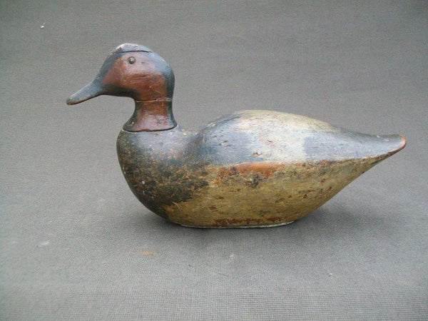 Ohio Redhead Wooden Duck Decoy Circa 1890