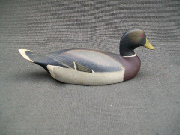 Ken Harris Mallard Drake Miniature stamped