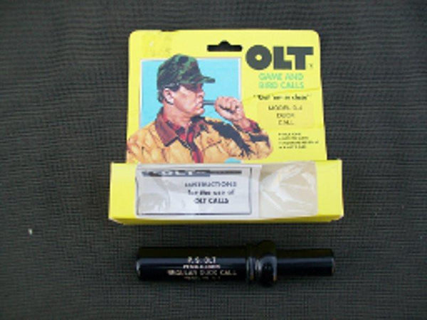 PS Olt Model D-2 Duck Call in original box  with paperwork